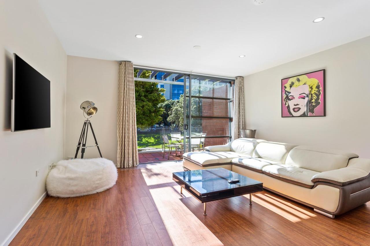 Sleek Modern Pad Next To Spark Arena Free Parking Auckland Dış mekan fotoğraf